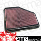 K&N Filters KN33-2220 Replacement Panel Filter Suit 2001-2011 suits Lexus Gs & Sc 430