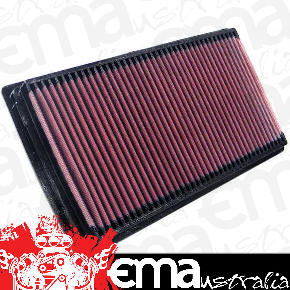 K&N Filters KN33-2228 Replacement Panel Filter Suit 2000-2008 Alfa Romeo 147 & Gt 1.9L Diesel