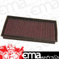 K&N Filters KN33-2254 Replacement Panel Filter Suit 2001-2008 Bmw 735 740 745 & 760 Series