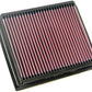 K&N Filters KN33-2265 Replacement Panel Filter Suit 2000-2005 Landrover Freelander & Defender, Discovery