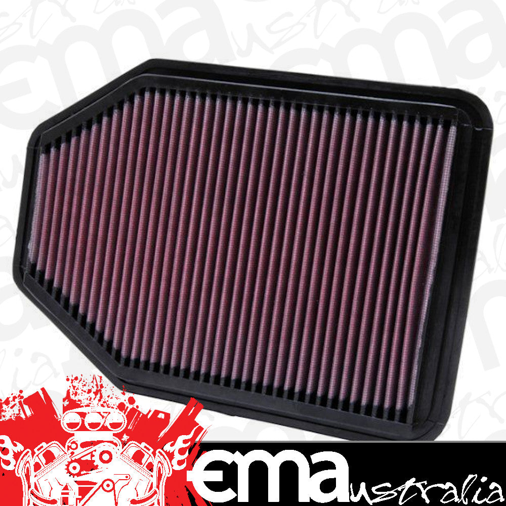 K&N Filters KN33-2364 Filters Air Filter 2007-2012 Jeep Wrangler 3.8L V6 Efi