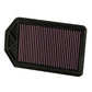 K&N Filters KN33-2377 Replacement Panel Filter Suit 2007-2009 Honda Cr-V 2.4L