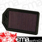 K&N Filters KN33-2377 Replacement Panel Filter Suit 2007-2009 Honda Cr-V 2.4L