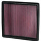 K&N Filters KN33-2385 Replacement Panel Filter Suit 2007-2016 Ford F150 F250 F350 F450 F550
