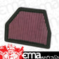 K&N Filters KN33-2404 Replacement Panel Filter Suit 2008-2013 Chevrolet / Holden Captiva 3.0L & Saturn Vue