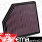 K&N Filters KN33-2418 Replacement Panel Filter Suit 2006-2013 Volvo S80 V70 S60 Xc70 & Xc60