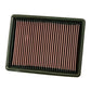 K&N Filters KN33-2420 Replacement Panel Filter Suit 2006-2010 Jeep Commander & Grand Cherokee 3.0L