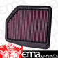 K&N Filters KN33-2429 Replacement Panel Filter Suit 2009-2013 Suzuki Grand Vitara 1.9 & 2.4L