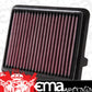 K&N Filters KN33-2433 Panel Air Filter 2011-2015 Honda 1.3L Jazz