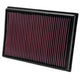 K&N Filters KN33-2438 Replacement Panel Filter Suit 2010-2013 suits Toyota Land Cruiser & Fj 4.0L suits Lexus Gx460 4.6L