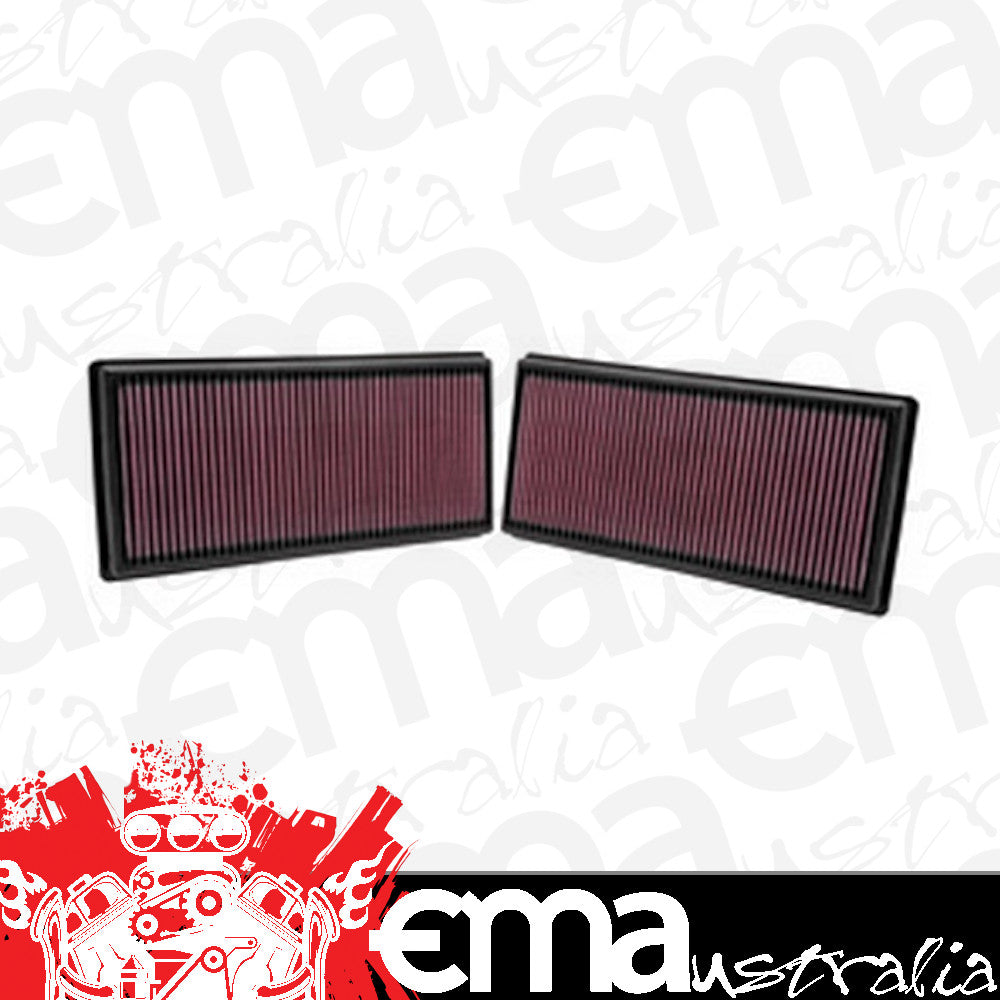 K&N Filters KN33-2446 Replacement Panel Filter Suit 2009-2013 Land Rover Discovery 5.0L & Range Rover 3.0 4.4 & 5.0L