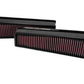 K&N Filters KN33-2449 Replacement Panel Filter Suit 2009-2013 Bmw X5 X6 4.4L