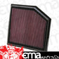 K&N Filters KN33-2452 Replacement Panel Filter Suit 2008-2013 suits Lexus Gs460 4.6L Gs350 Gs450H 3.5L