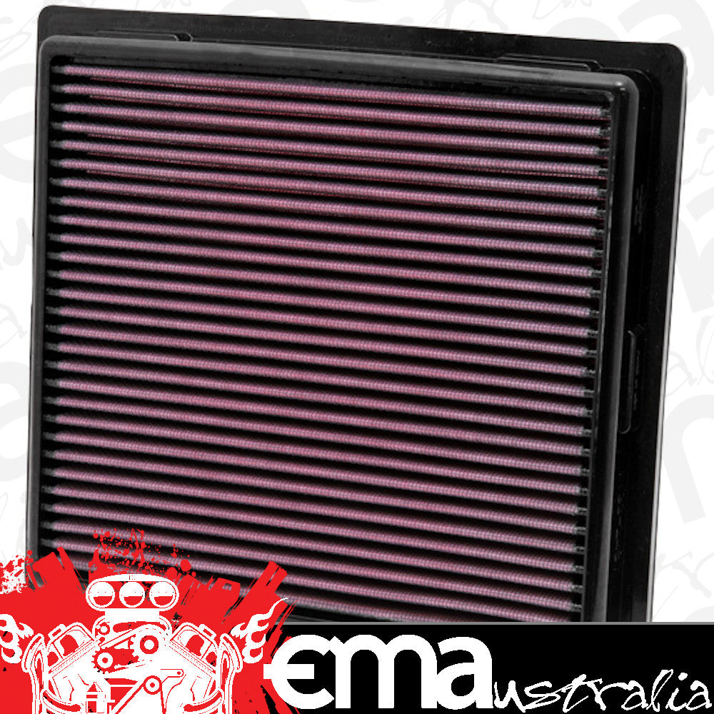 K&N Filters KN33-2457 Replacement Panel Filter Suit 2011-2013 Jeep Grand Cherokee & Dodge Durango 3.6 5.7L