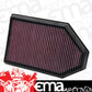 K&N Filters KN33-2460 Replacement Panel Filter Suit 2011-2016 Chrysler 300 300C & Dodge Charger Challenger