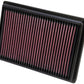 K&N Filters KN33-2476 Panel Filter, Holden Barina