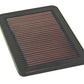 K&N Filters KN33-2533 Replacement Panel Filter Suit 1983-2004 For Toyota Camry Celica Starlet & Daihatsu Charade