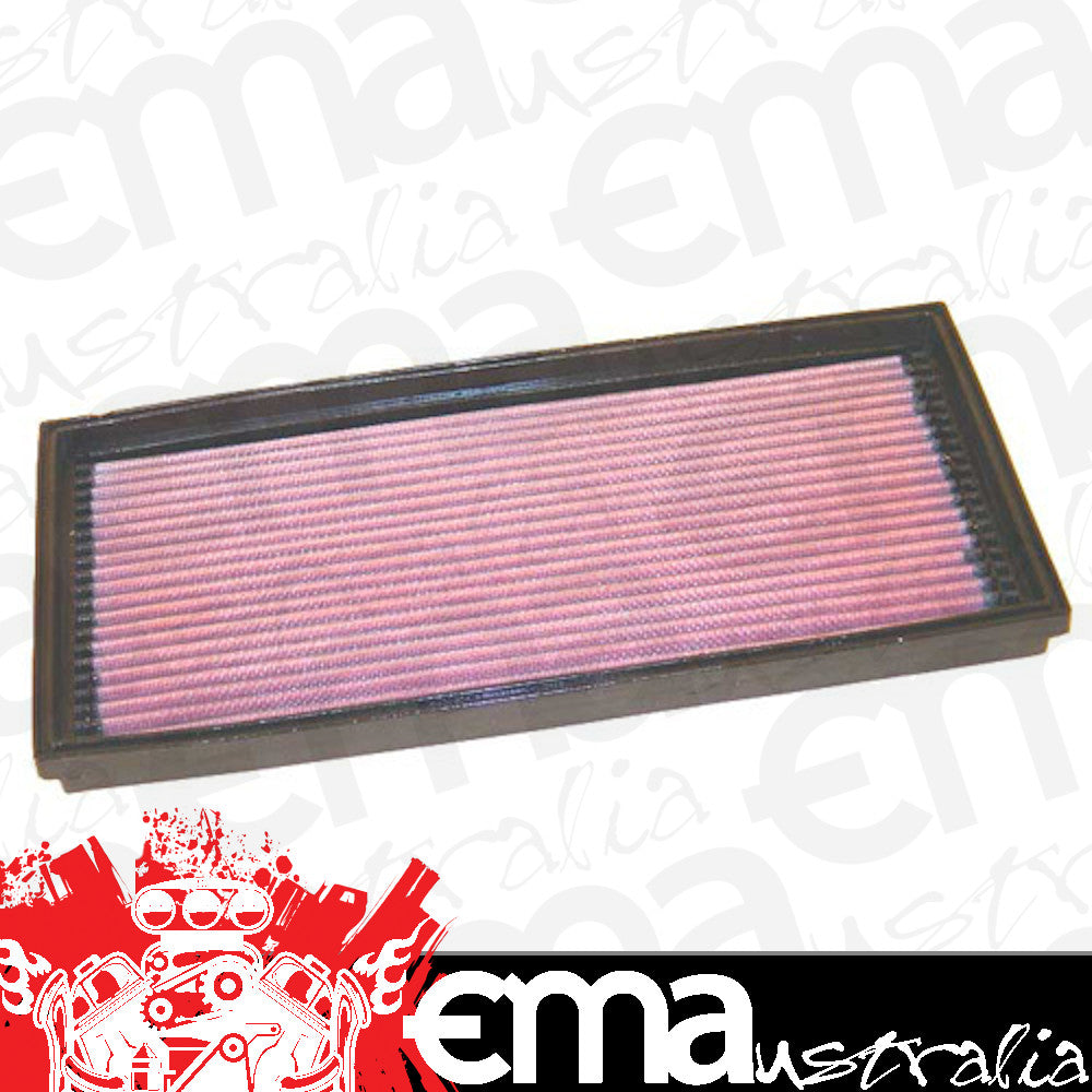K&N Filters KN33-2538 Replacement Panel Filter Suit 1974-1993 Volvo 242, 244, 245, 2.1 & 2.3L