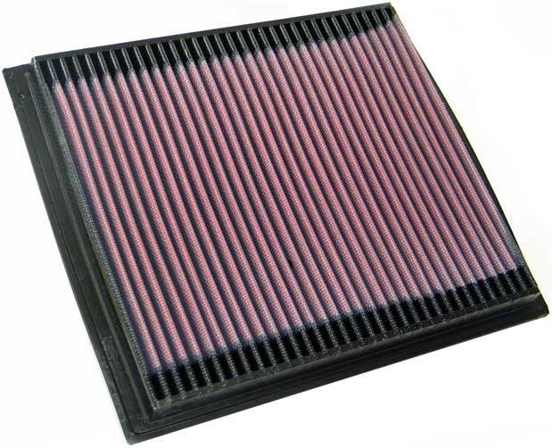 K&N Filters KN33-2548-A Replacement Panel Filter Suit 1984-1999 Opel Kadett, Vauxhall Astra & Daewoo Espresso, Nexia
