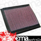 K&N Filters KN33-2548-A Replacement Panel Filter Suit 1984-1999 Opel Kadett, Vauxhall Astra & Daewoo Espresso, Nexia