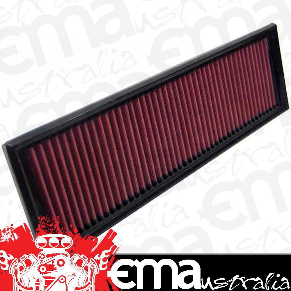 K&N Filters KN33-2640 Replacement Panel Filter Suit 1986-1988 Porsche 944 S 2.5L