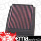 K&N Filters KN33-2682 Replacement Panel Filter Suit 1982-2005 Fiat Panda Cinquecento Siecento 0.6 0.7 0.9L