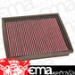 K&N Filters KN33-2744 Replacement Panel Filter Suit 1990-1996 Land Rover Range Rover 3.9 4.0 4.2 4.6L