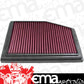 K&N Filters KN33-2773 Replacement Panel Filter Suit 1996-2004 Porsche Boxster 2.5 2.7 3.2L