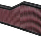 K&N Filters KN33-2786 Replacement Panel Filter Suit 1997-2008 Porsche 911 3.4 3.6 3.8L & Carrera 996 3.6L