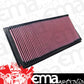 K&N Filters KN33-2834 Replacement Panel Filter Suit 2001-2008 Ssangyong Rexton 2.9 3.2L