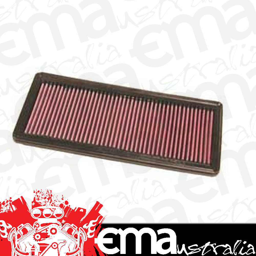 K&N Filters KN33-2842 Replacement Panel Filter Suit 2001-2013 Fiat Stilo, Punto, Idea 1.2, 1.4L