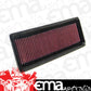 K&N Filters KN33-2847 Replacement Panel Filter Suit 2002-2011 Citroen C2 C3 C4 & Peugeot 206 207 307
