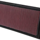K&N Filters KN33-2857 Replacement Panel Filter Suit 2002-2015 Volkswagen Touareg, Porsche Cayene, Audi Q7, Land Rover Range Rover