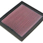 K&N Filters KN33-2873 Replacement Panel Filter Suit 2004-2013 Volvo S40, V50, C70