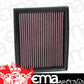 K&N Filters KN33-2914 Replacement Panel Filter Suit 2004-2011 Mercedes A150 A170 A200 B150 B170 B200