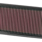 K&N Filters KN33-2927 Replacement Panel Filter For Nissan Micra 1.5L 2003-10, Renault Clio 2005-12