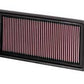 K&N Filters KN33-2928 Replacement Panel Filter Suit 2004-2013 Citroen C5 & Peugeot 407 2.0L