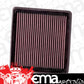 K&N Filters KN33-2935 Replacement Panel Filter Suit 2005-2013 Fiat Opel Vauxhall & Alfa Romeo