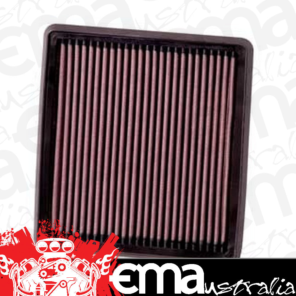 K&N Filters KN33-2935 Replacement Panel Filter Suit 2005-2013 Fiat Opel Vauxhall & Alfa Romeo