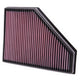 K&N Filters KN33-2942 Replacement Panel Filter Suit 2005-2013 Bmw X1 335D 318D 320D 116D 118D 120D 2.0L