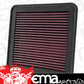 K&N Filters KN33-2951 Replacement Panel Filter Suit 2006-2013 Mitsubishi L200 2.5L