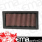 K&N Filters KN33-2952 Replacement Panel Filter Suit 2005-2013 Suzuki Swift Iii 1.3L