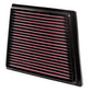 K&N Filters KN33-2955 Replacement Panel Filter Suit 2008-2013 Ford Fiesta 1.4, 1.6L