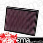 K&N Filters KN33-2959 Replacement Panel Filter Suit 2007-2013 Bmw X5, X6 X Drive 3.0L
