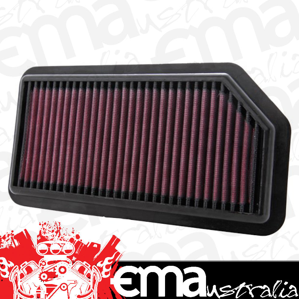 K&N Filters KN33-2960 Replacement Panel Filter Suit 2008-2013 Hyundai I20 1.2, 1.4, 1.6L & Kia Venga 1.4, 1.6L