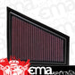 K&N Filters KN33-2963 Replacement Panel Filter Suit 2009-2013 Bmw Z4 X1 520I 528I 2.0 2.5 3.0L