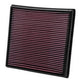 K&N Filters KN33-2964 Replacement Panel Filter Suit 2009-2013 Holden / Chevrolet Cruze & Holden / Opel Vauxhall Astra