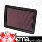 K&N Filters KN33-2969 Replacement Panel Filter Suit 2009-2012 Kia Sorento Hyundai Santa Fe 2.2L Diesel