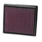 K&N Filters KN33-2990 Replacement Panel Filter Suit 2011-2013 Bmw 114, 116, 118, 120, 316, 318, 320 1.6, 2.0L