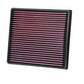 K&N Filters KN33-3002 Replacement Pannel Filter Suit Isuzu 2012 D-Max 2.5L - 06/12-On D-Max & Mu-X 3.0L
